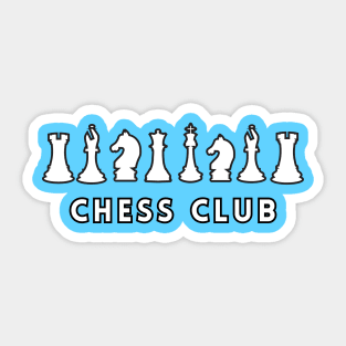 Chess club Sticker